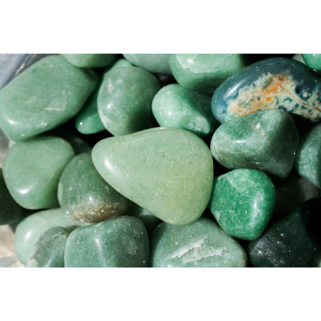 Aventurine Tumbled Stones -Gemstones- Healing Crystals