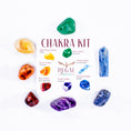 Load image into Gallery viewer, Chakra Crystal Kit- Natural Gemstones