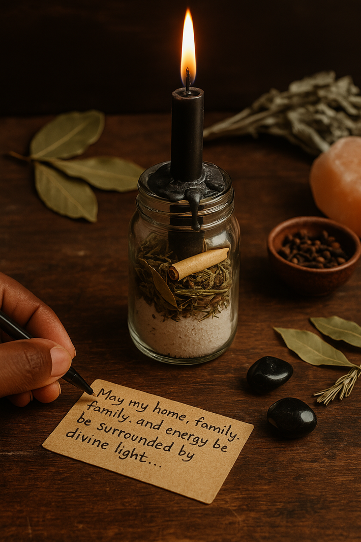 31 Days of Hoodoo- Day 14 – Create a Protection Jar
