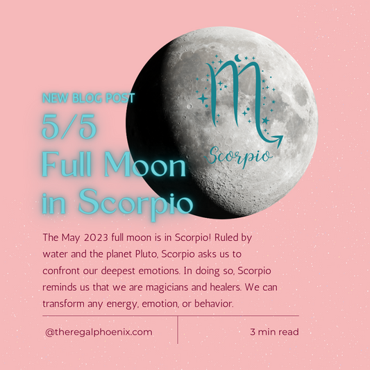 May 2023 Full Moon in Scorpio: The Flower Moon