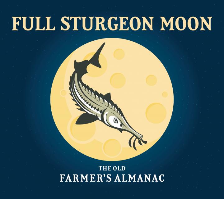 August 2021 Full Moon: Sturgeon Moon