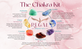 Load image into Gallery viewer, Chakra Crystal Kit- Natural Gemstones
