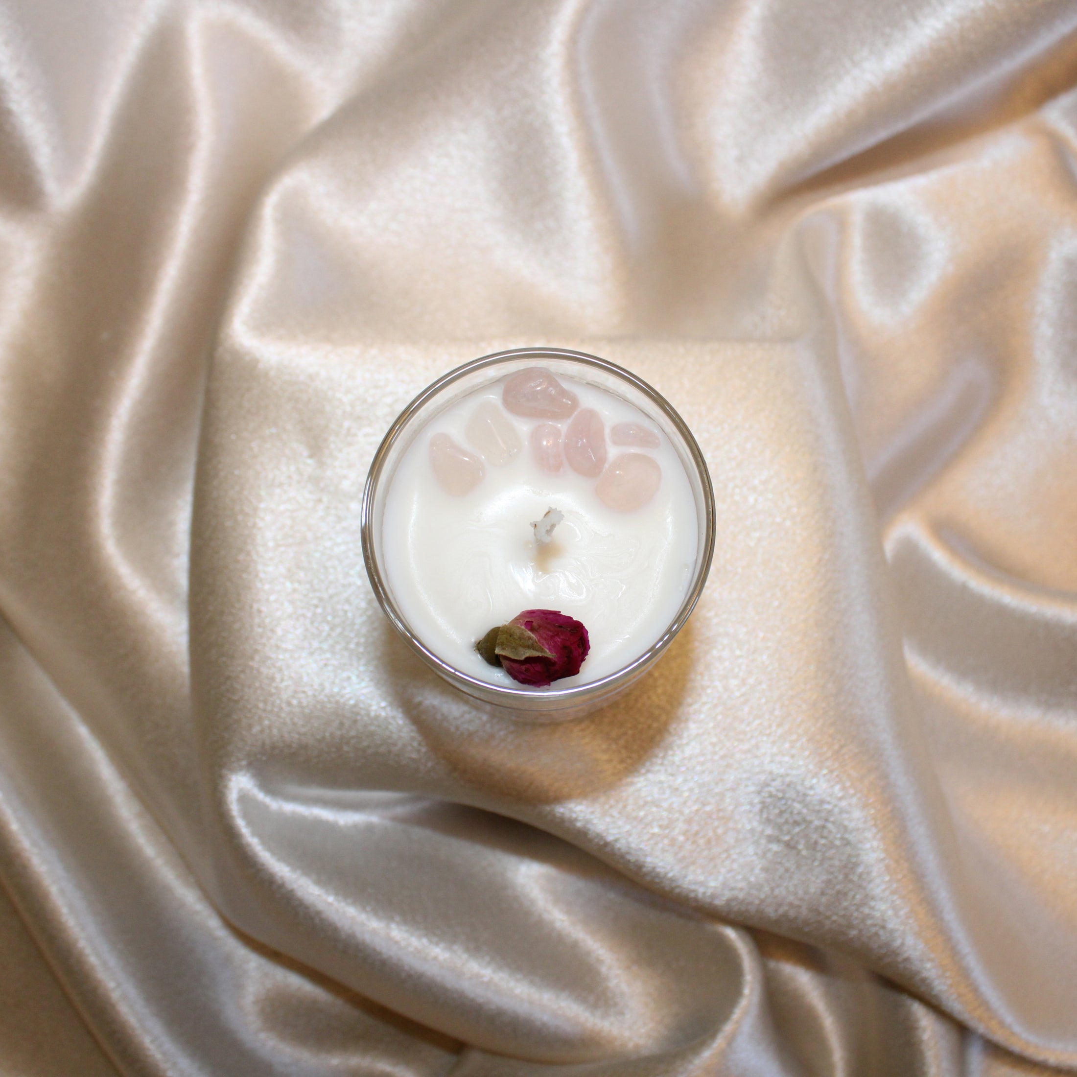 "LoveHer" Crystal Infused Soy Candle