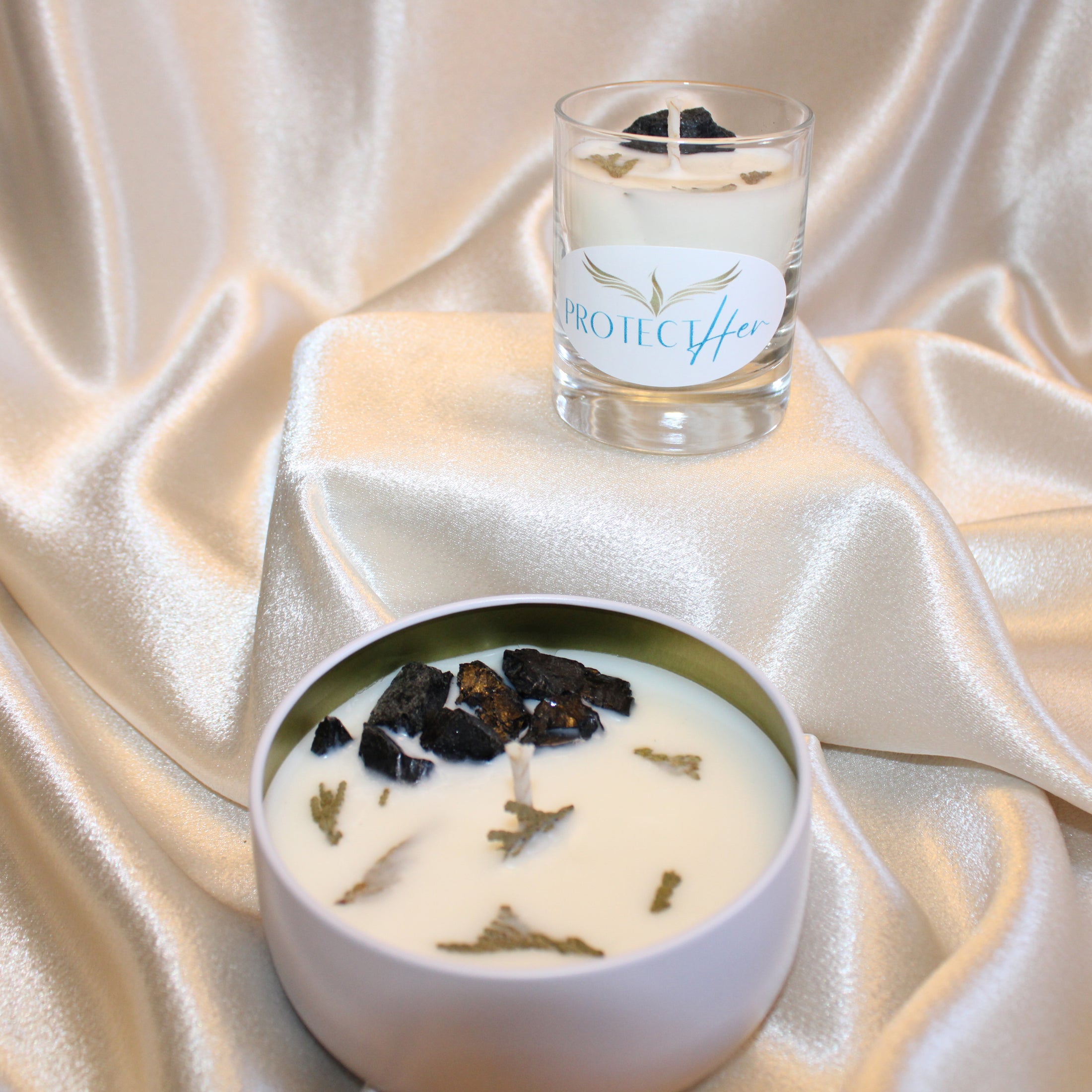 "ProtectHer" Crystal Infused Soy Candle (formerly Zen)