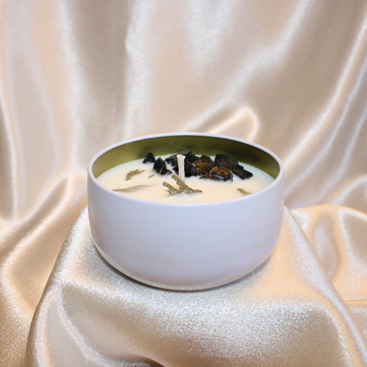 "ProtectHer" Crystal Infused Soy Candle (formerly Zen)