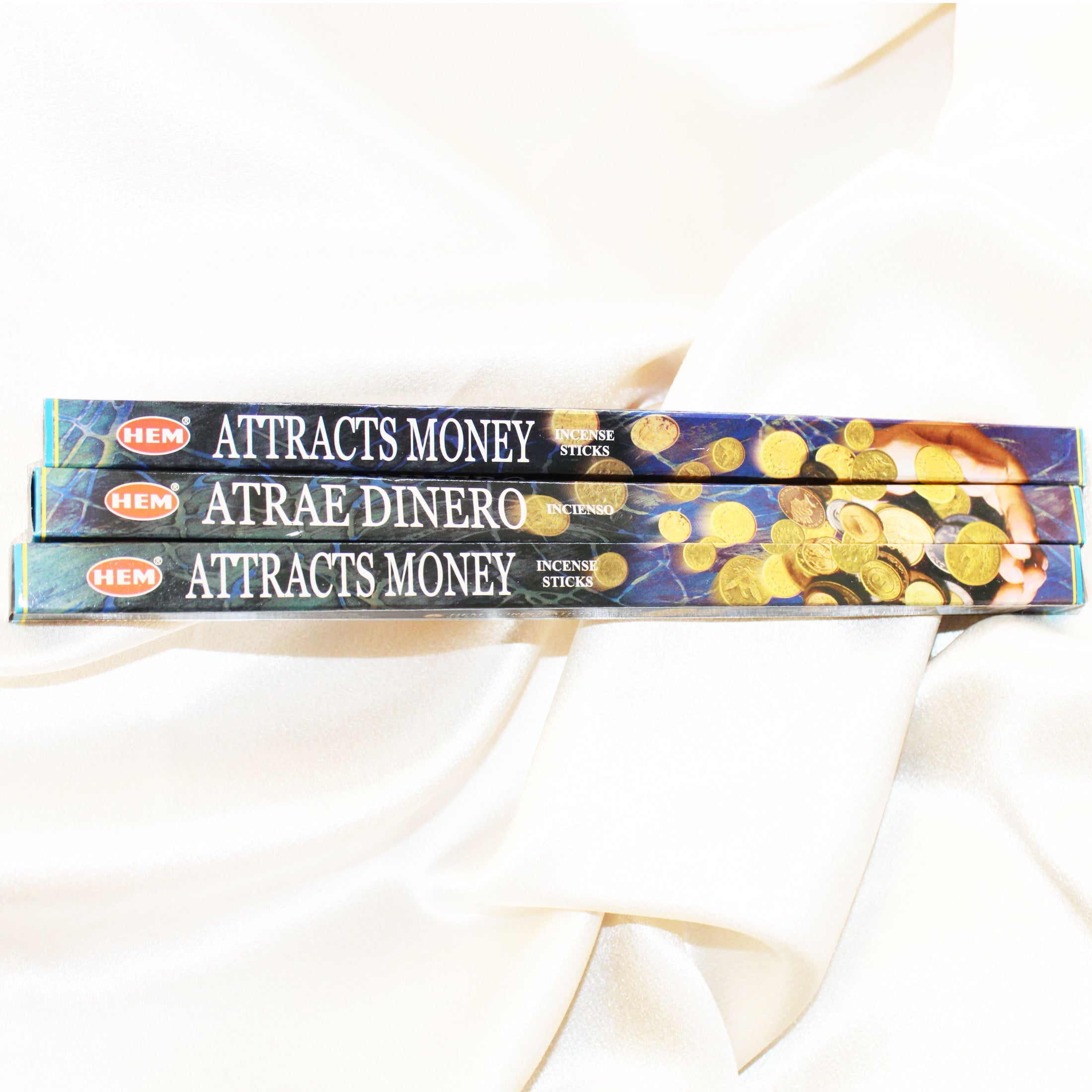 Hem- Attracts Money (Atrae Dinero) Incense (Incensio) Sticks