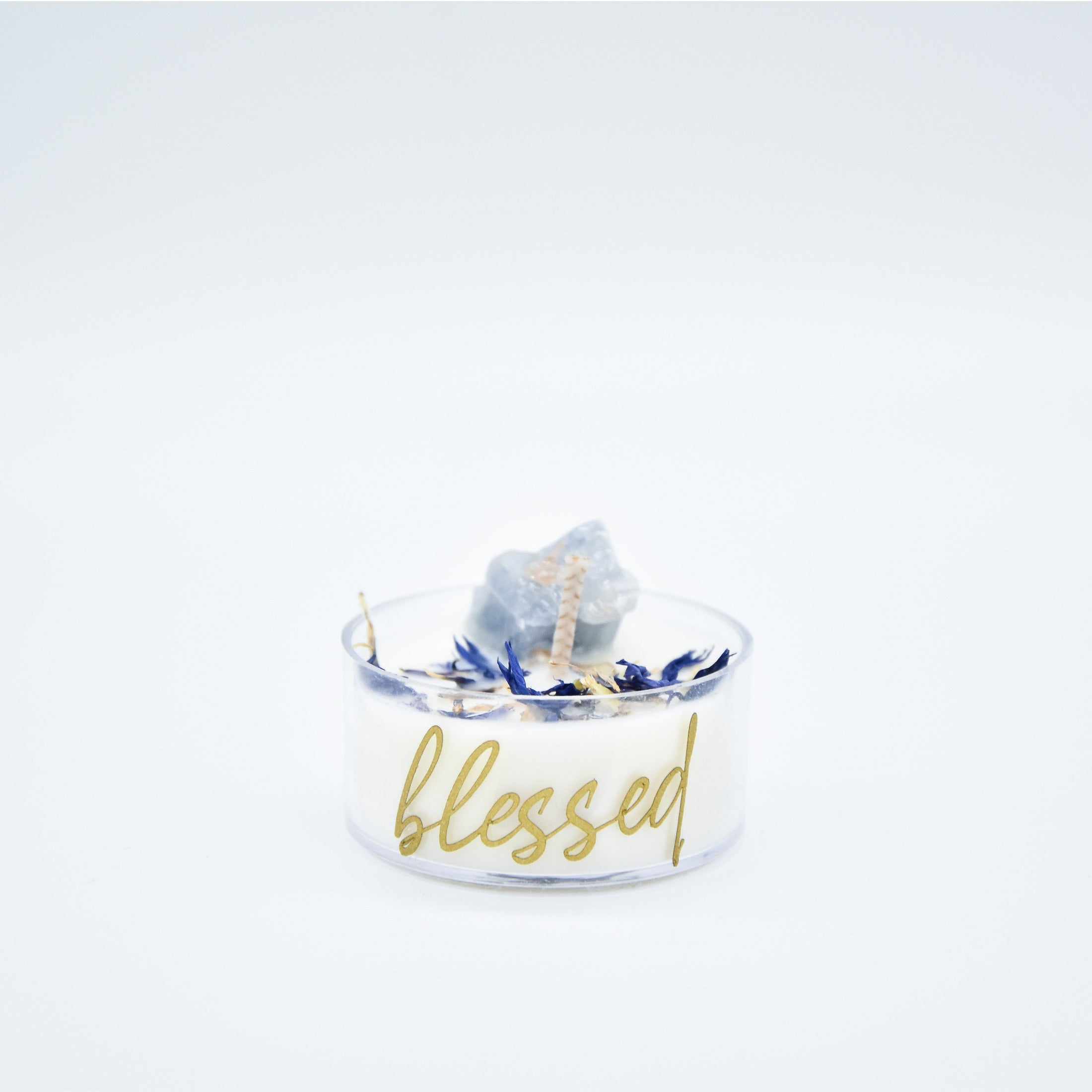 "Blessed Be" Crystal Infused Soy Candle