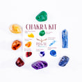 Load image into Gallery viewer, Chakra Crystal Kit- Natural Gemstones
