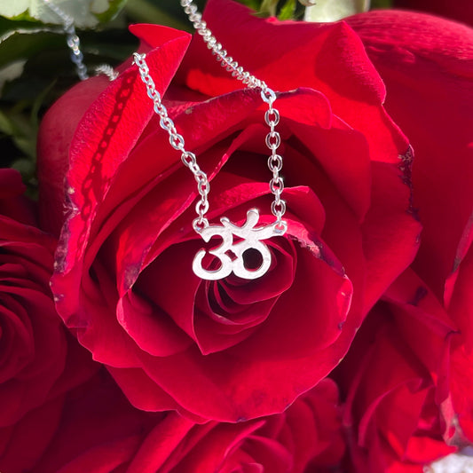 Om Charm Necklace