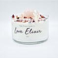 Load image into Gallery viewer, "LoveHer" Crystal Infused Soy Candle
