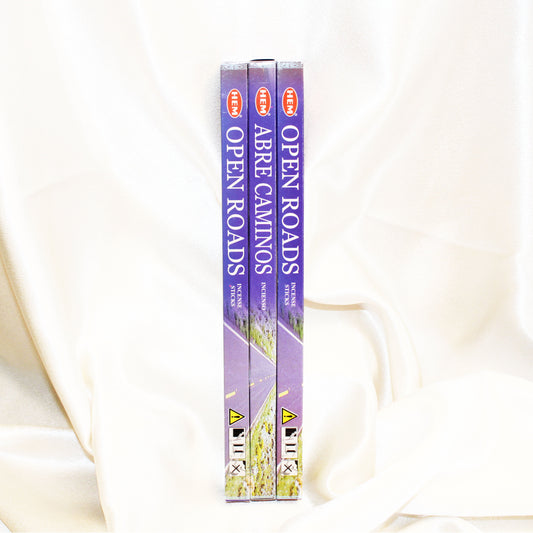 Hem- Open Roads (Abre Caminos) Incense (Incensio) Sticks
