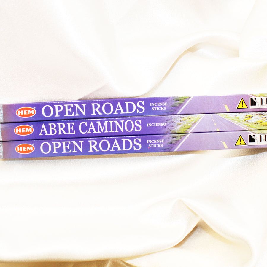 Hem- Open Roads (Abre Caminos) Incense (Incensio) Sticks