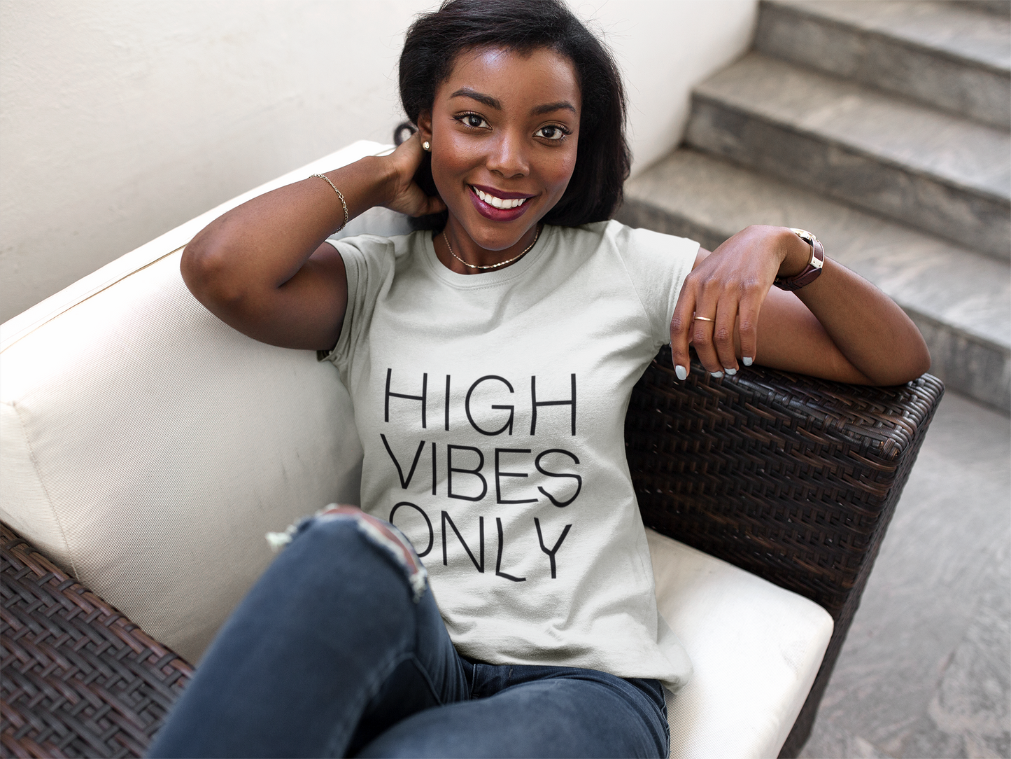 High Vibes Only Tee