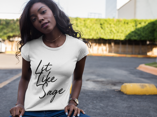 Lit Like Sage Tee