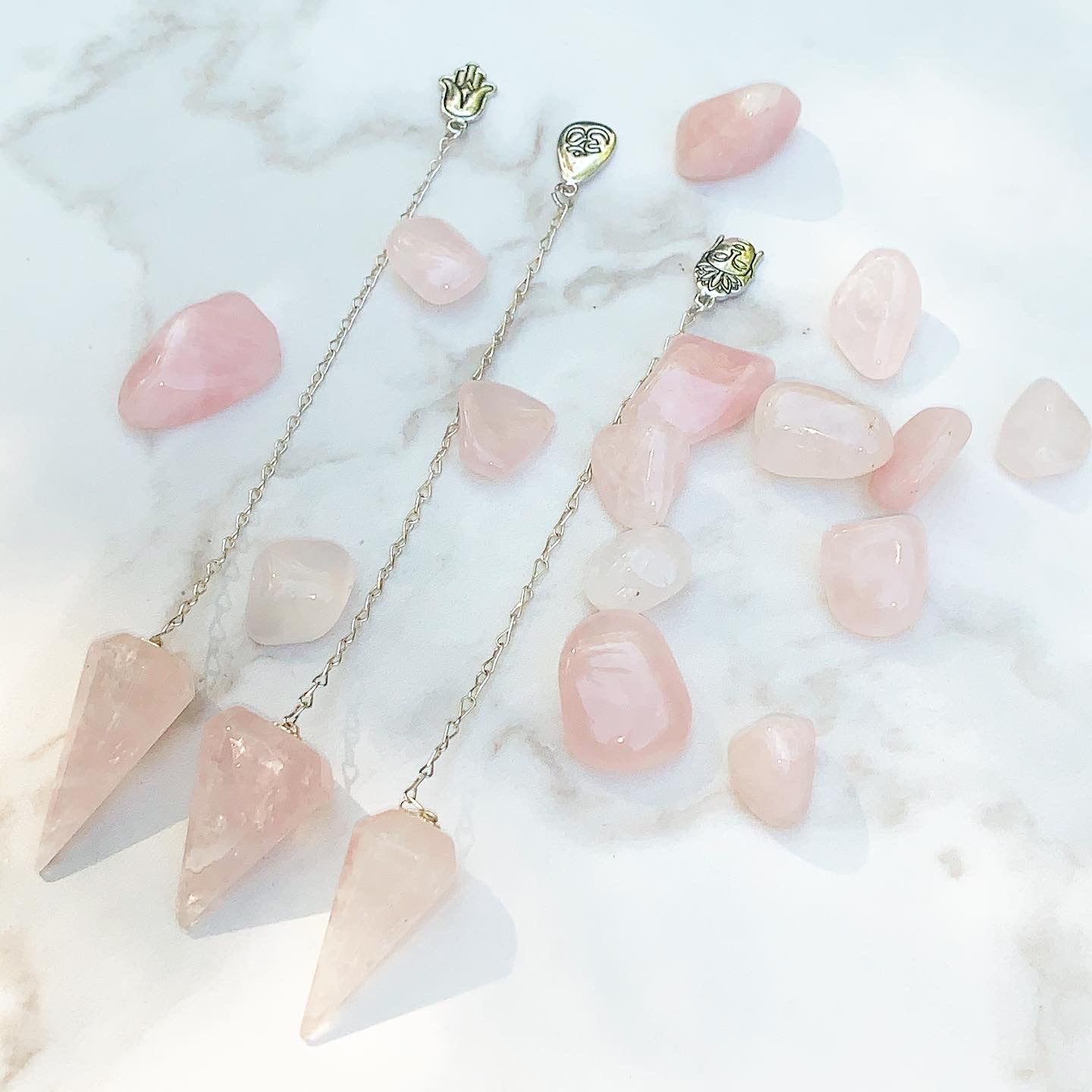 Rose Quartz Pendulum